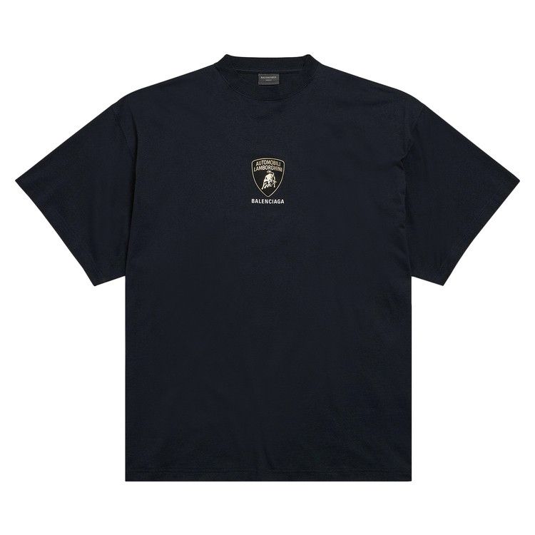

Футболка Balenciaga Oversized T-Shirt, Faded Black