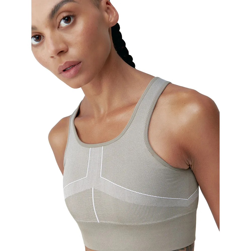 

Спортивный топ Born Living Yoga Cara high support, серый