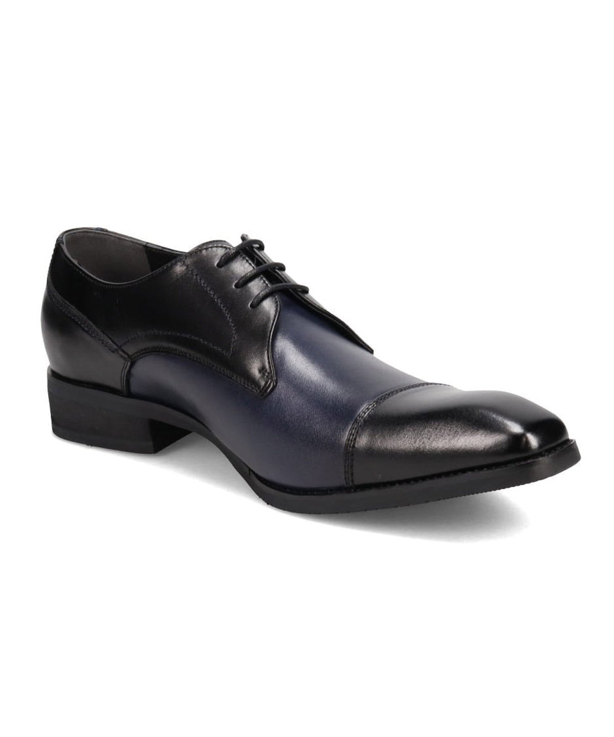 Деловые туфли с длинным носком и прямым носком Lutecia, Black/Navy — фото 4