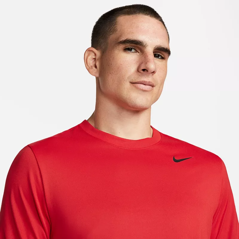 Мужская футболка для фитнеса Nike Dri-FIT Legend, цвет University Red — фото 3