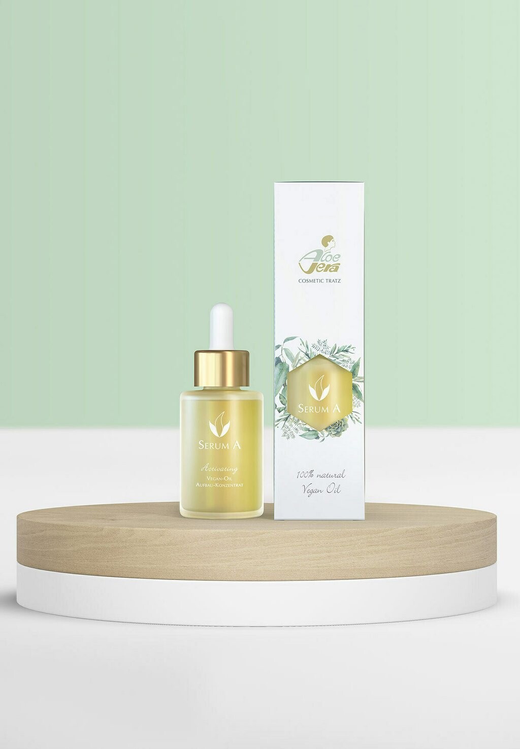 Сыворотка Aloe Vera Cosmetic Tratz — SERUM A , цвет no color, 30 мл — фото 3