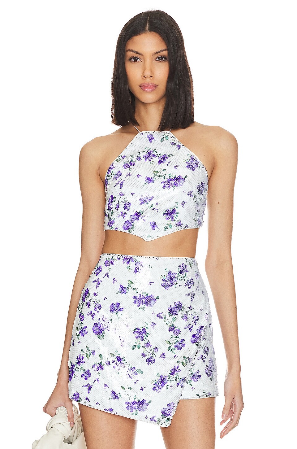 

Топ MAJORELLE Tamara Sequin, цвет Purple Butterfly