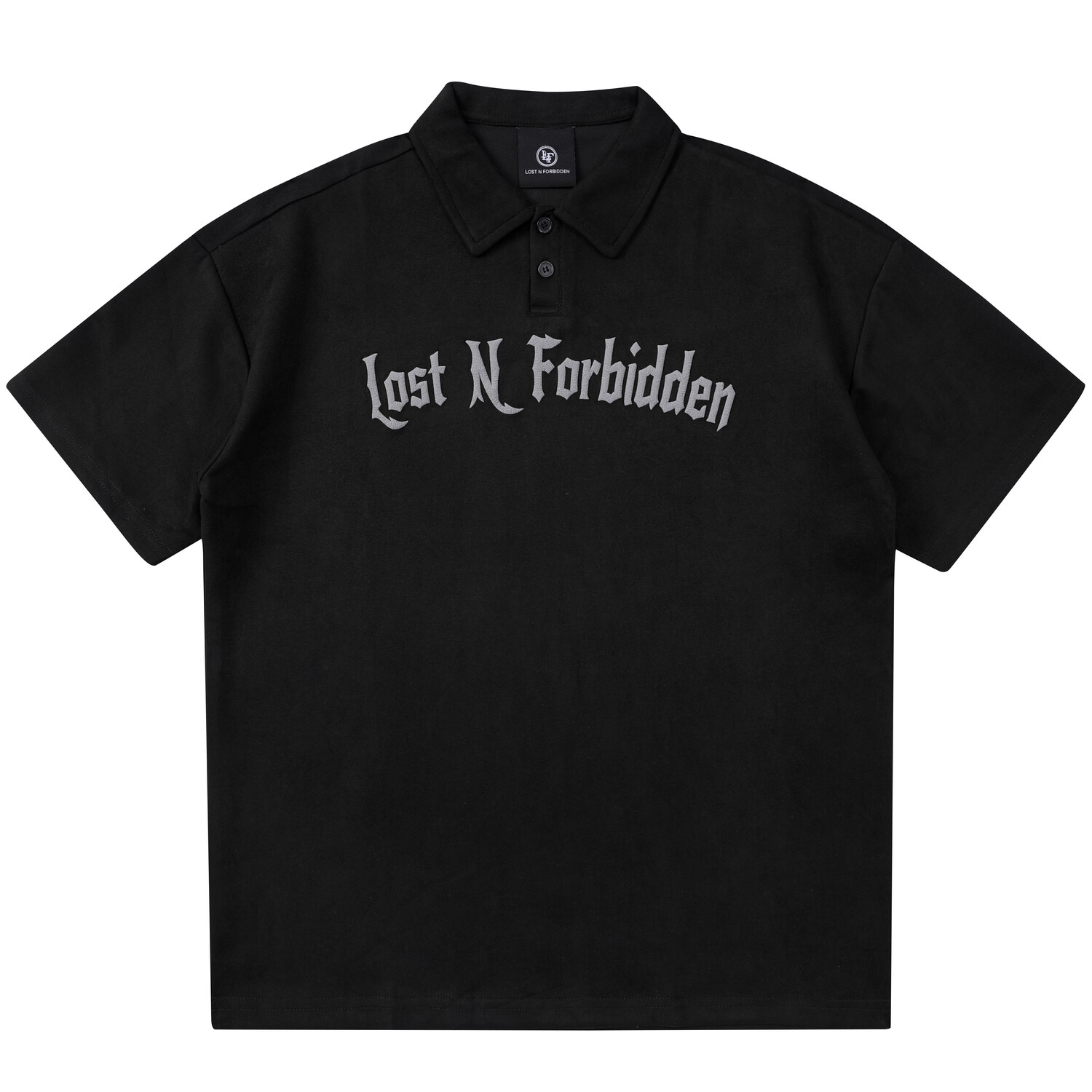 

Рубашка-поло унисекс Lost N Forbidden, Черный
