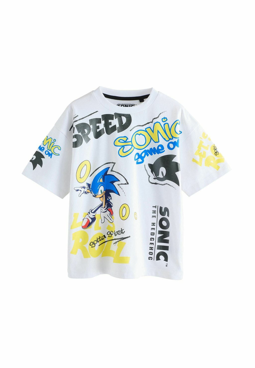 

Футболка с принтом LICENSED SONIC REGULAR FIT Next, белый