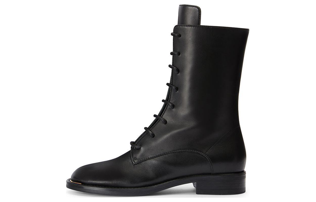 Женские кожаные ботинки Dorris 20mm Giuseppe Zanotti, черные