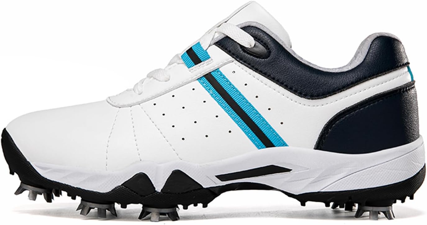 

Женские гольф-туфли, водонепроницаемые и дышащие с шипами для женщин Ybberik, синий