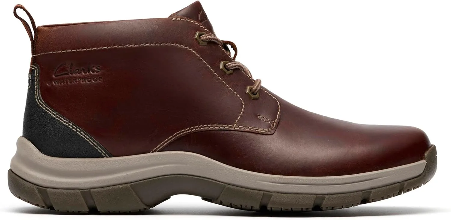 Мужские ботинки Clarks Walpath Chukka, коричневый