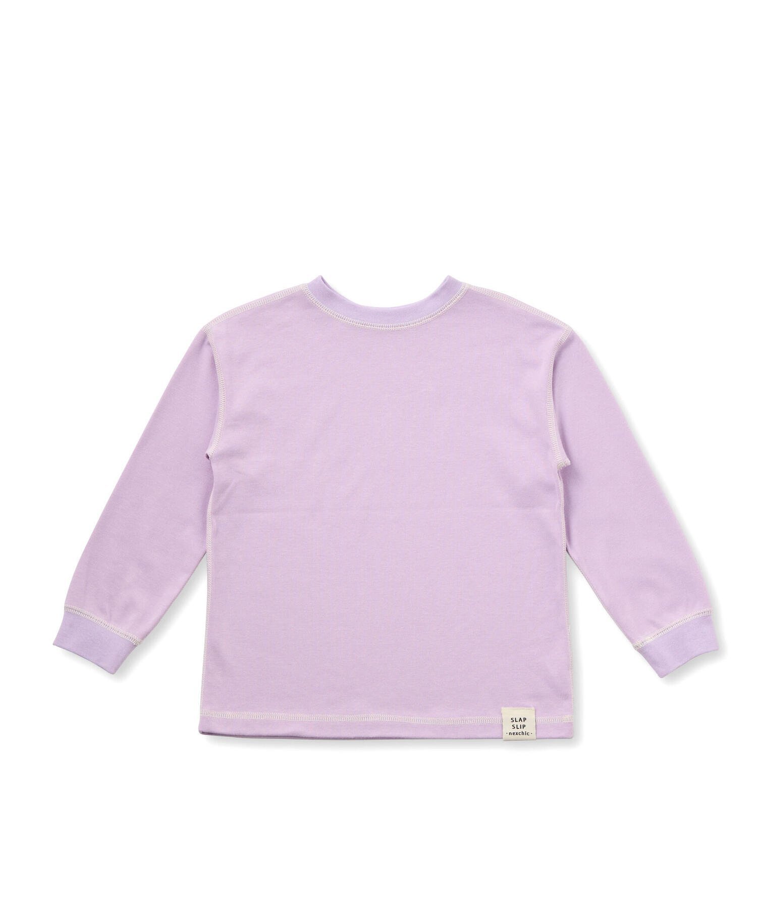 Выглядите позитивно, как бы вы ни выглядели! Футболка (100-160 см) SLAP SLIP, Purple — фото 2