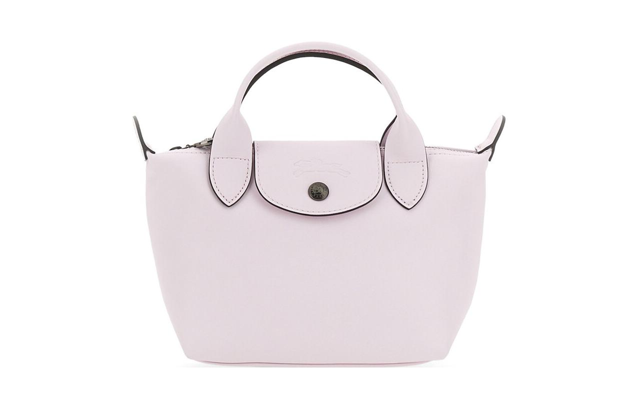 

Le Pliage Xtra Кожаная Косметичка, Мини Сумка Через Плечо Женская Лепестково-Розовая LONGCHAMP