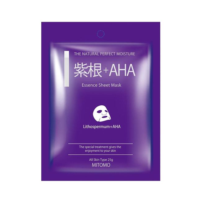 

Литоспермум + маска для лица aha Mitomo, 25 гр