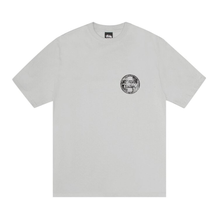 

Футболка Stussy Dot Stamp Tee, цвет Fog