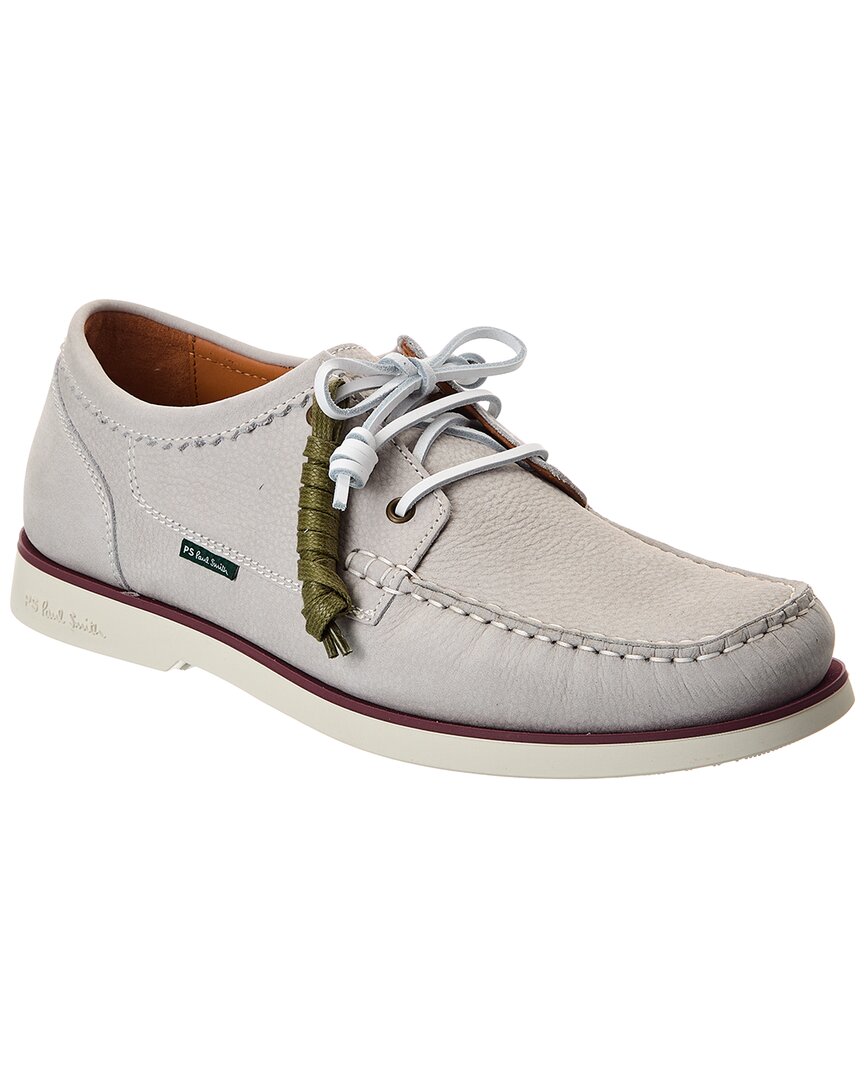 

Кожаные лоферы Paul Smith, серый