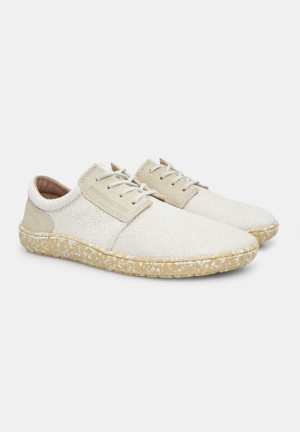 Кроссовки на шнуровке WEINBRENNER BAREFOOT Bata, бежевый