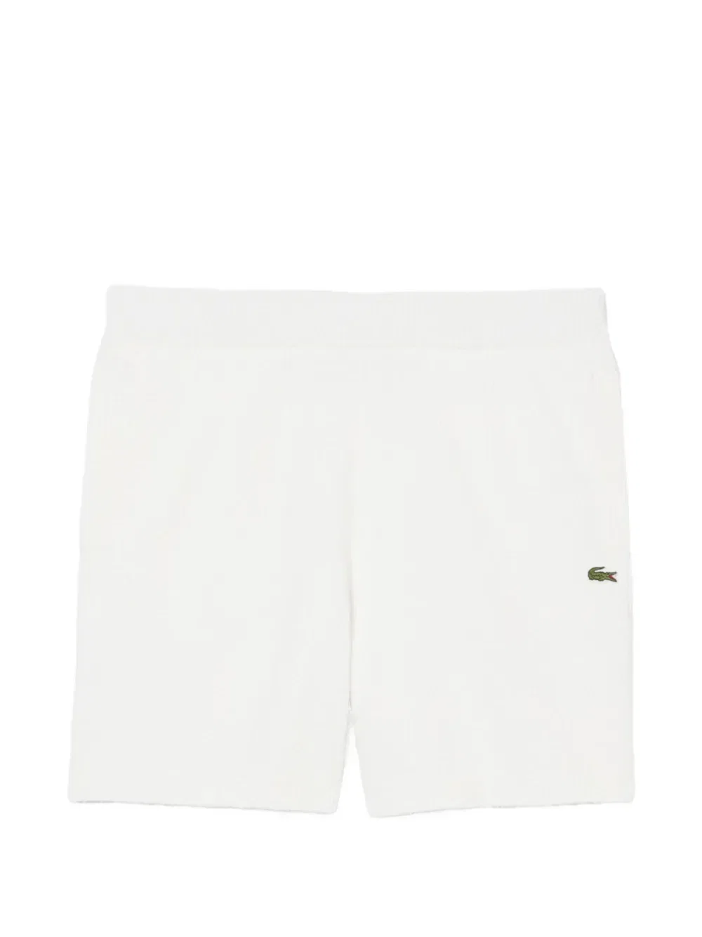 Шорты с нашивкой-логотипом на кармане Lacoste, белый