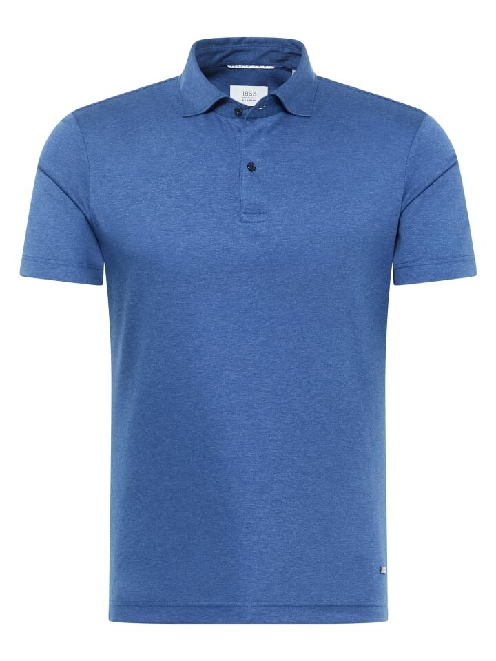 

Поло Eterna SLIM FIT, синий