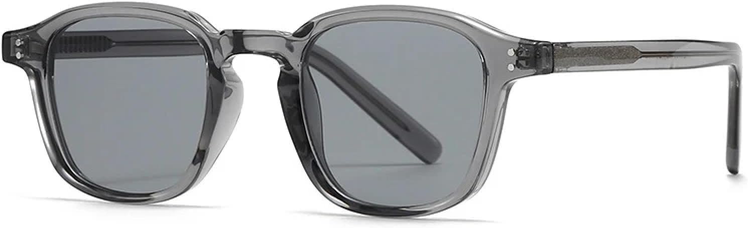 

Популярные модные женские солнцезащитные очки класса люкс в стиле ретро с заклепками, мужские трендовые темно-зеленые с защитой от УФ-излучения UV400 TYUVIVO, Grey Grey