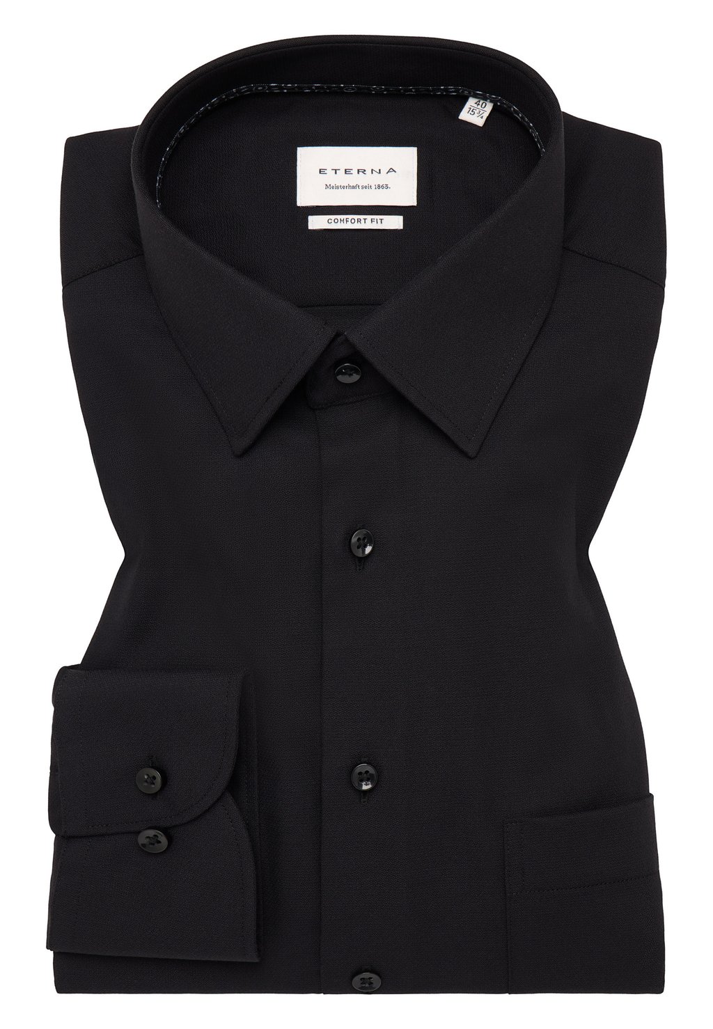 

Рубашка COMFORT FIT Eterna, черный