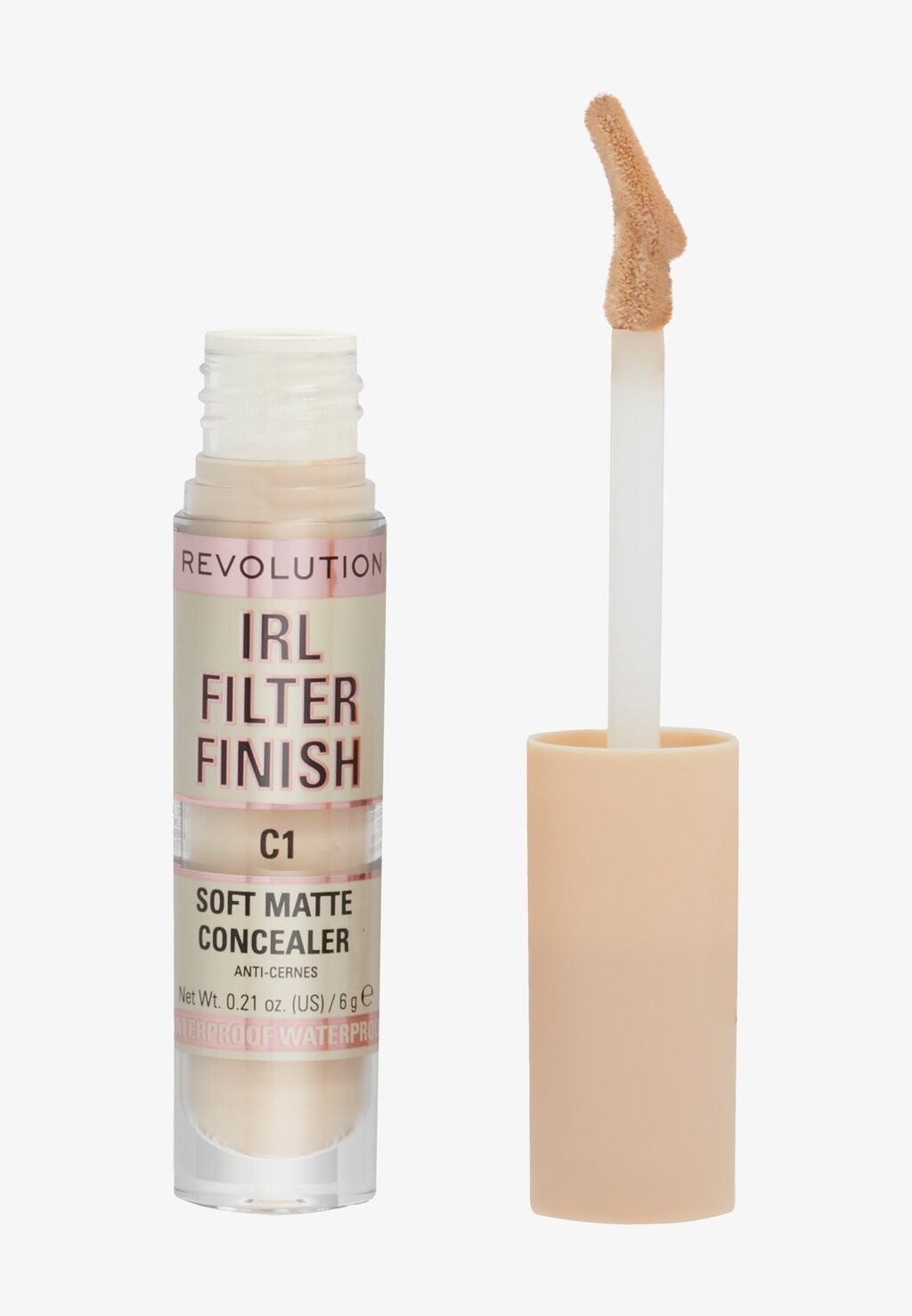 

Консилер Revolution Irl Filter Finish Concealer Makeup Revolution, цвет nude