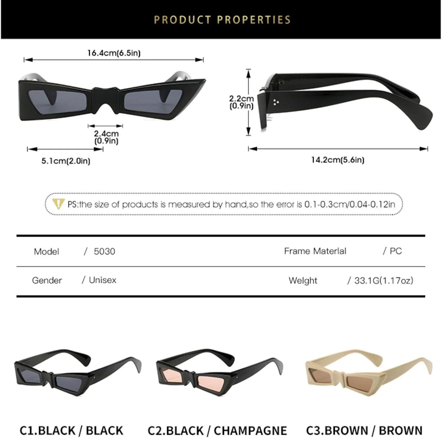 

Солнцезащитные очки «кошачий глаз» для женщин и мужчин, винтажные, неправильной формы, забавные, для вечеринок, с защитой от УФ-излучения UV400 TVTBBVV, C4