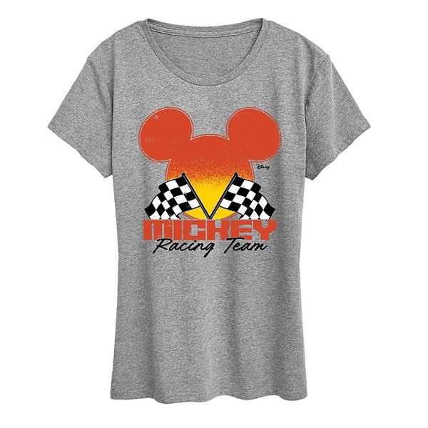 

Футболка женская Mickey Racing Team Disney, Heather Gray