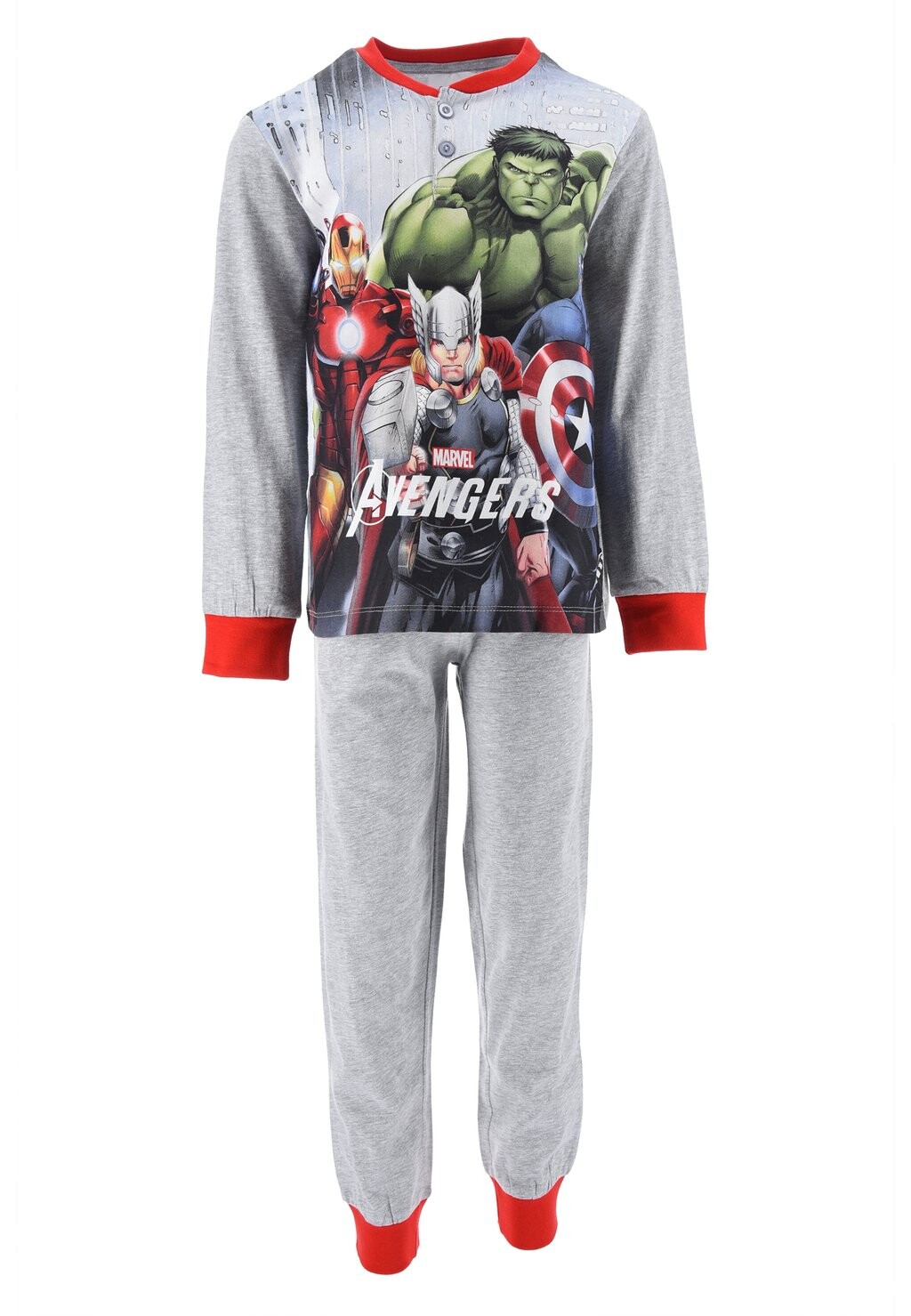 

Комплект ночного белья IRON MAN THOR HULK CAPTAIN AMERICA Avengers, цвет grau