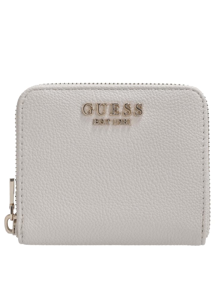 

Guess Кошелек Laurel II SLG Small Zip Around - 4cc 11 см (цвет слоновой кости)