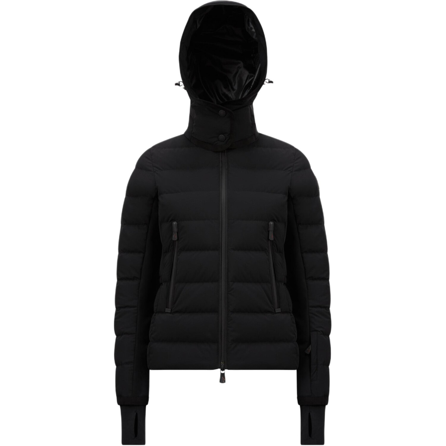 

Пуховик женский черный Moncler