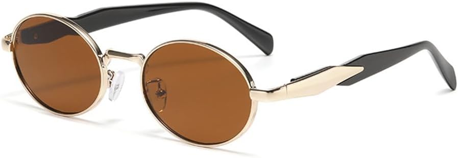 

Солнцезащитные очки UV400 с защитой от УФ-излучения — овальные, металлические, в ярких цветах, для женщин и мужчин, для бега и занятий спортом на открытом воздухе UYPTK, Ttyj351-3