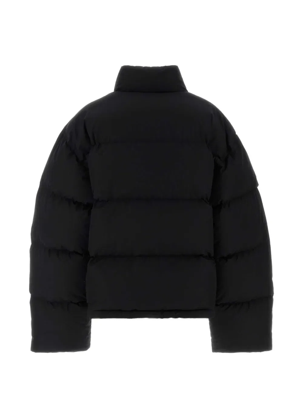 Пуховая куртка из смесовой хлопковой ткани Balenciaga, черный — фото 2