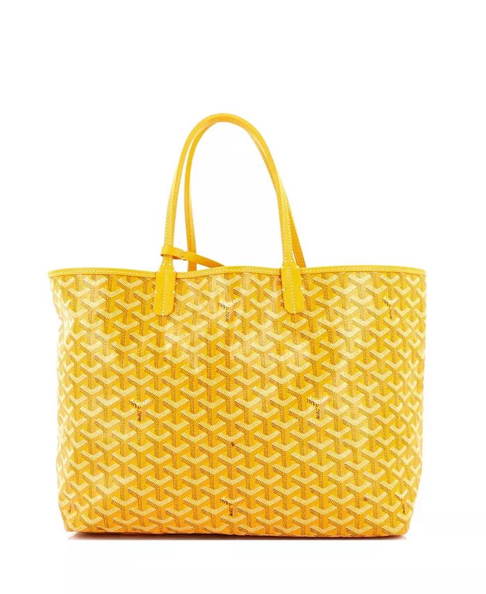 

Сумка-тоут PM Saint Louis из покрытого холста Pre-Owned Goyard, желтый