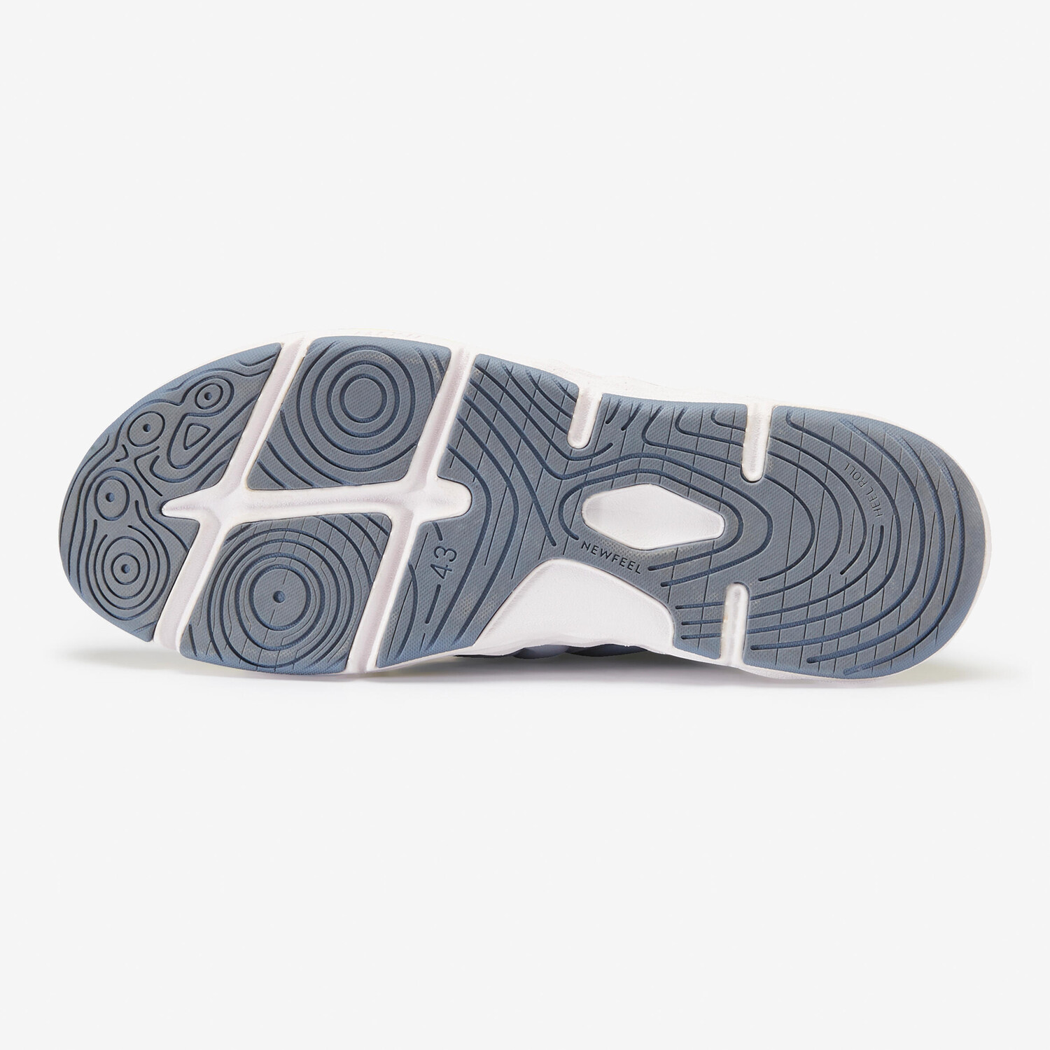 Обувь для ходьбы для фитнеса Sportwalk Comfort - синий/серый Newfeel — фото 2