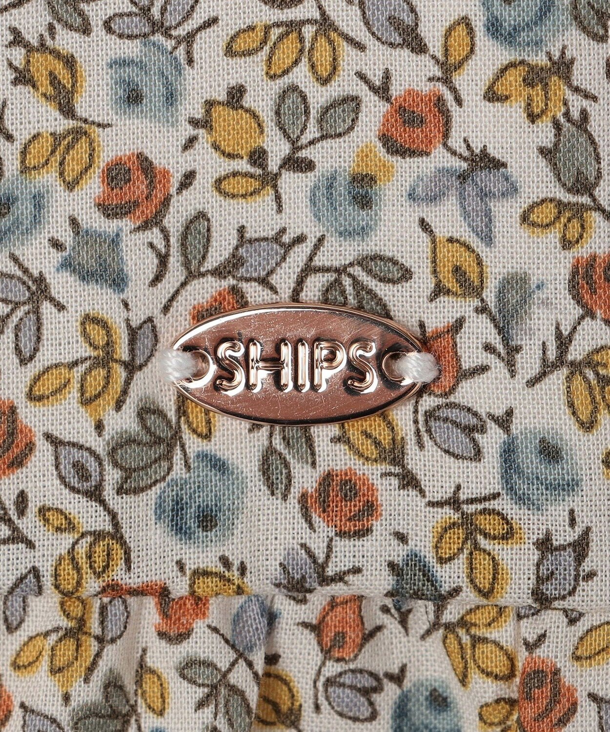 Детское платье с цветочным принтом (80-90 см) SHIPS KIDS, Yellow