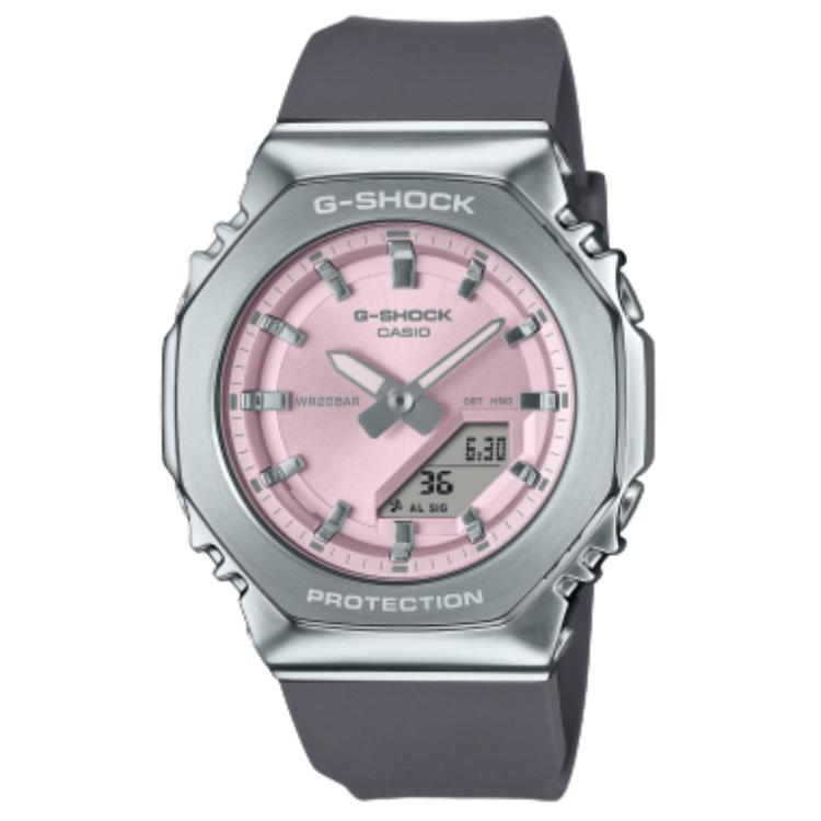 

CASIO Часы Analog Digital G Shock GM S2110 4A, Pink Watch Dial