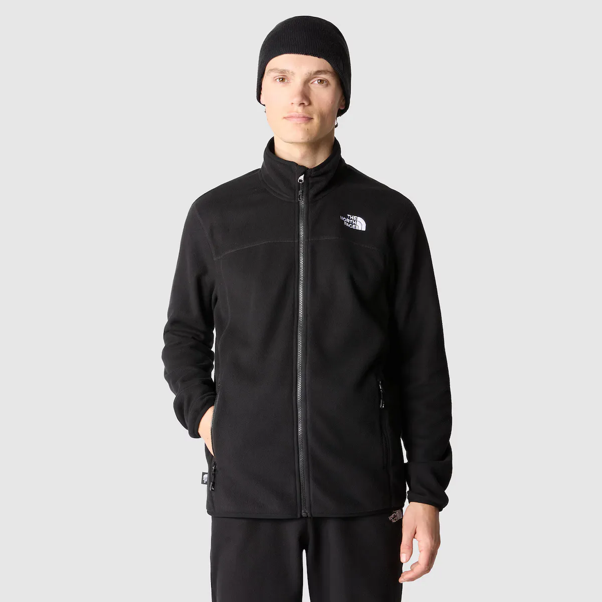 

Мужская флисовая кофта The North Face 100 GLACIER FULL ZIP, черный