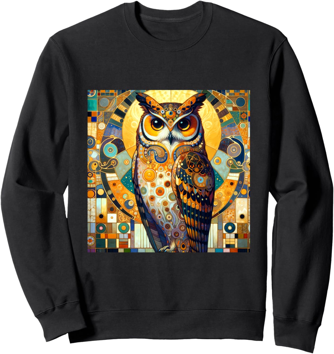 

Толстовка древнегреческая сова, яркая птица, гик, бохо, природа Owl Gifts And Shirts, черный