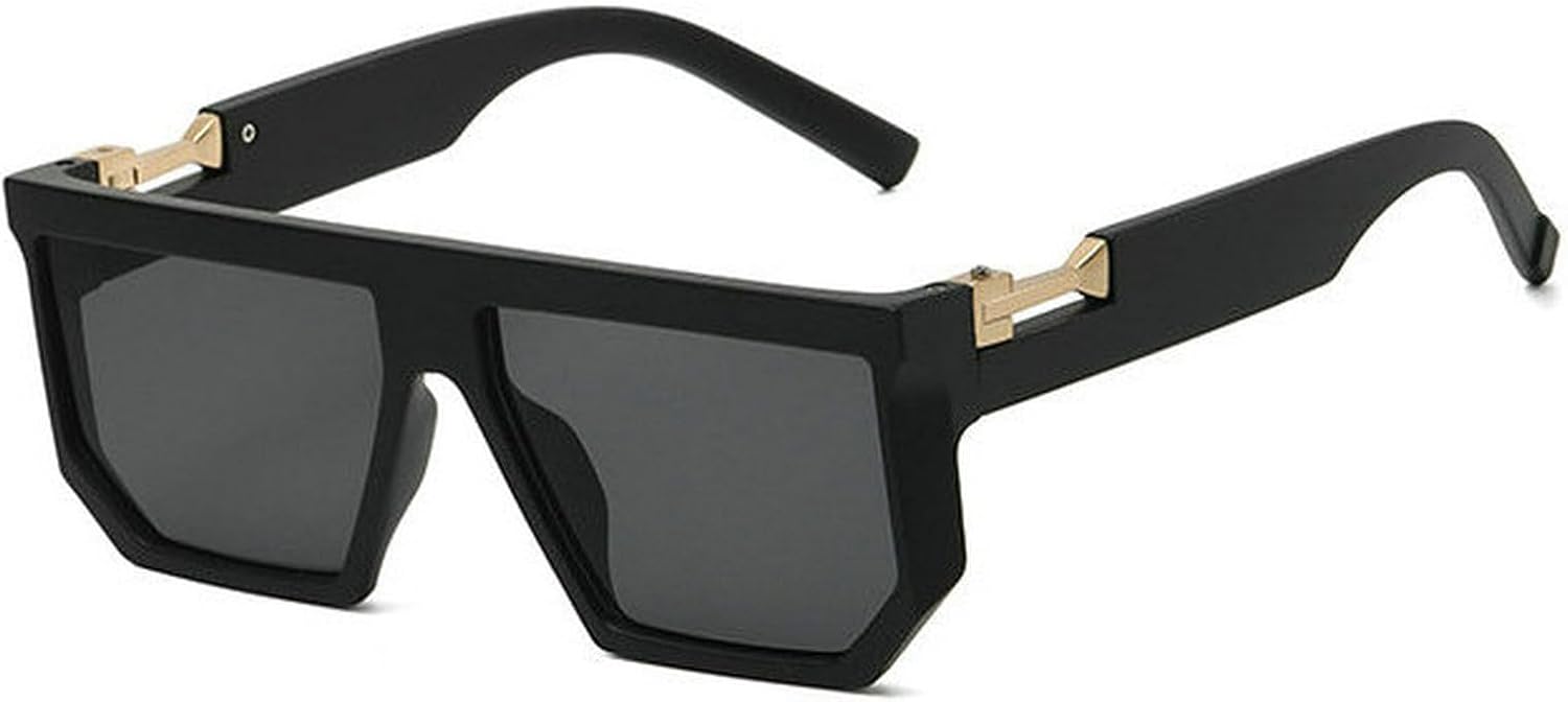 

Солнцезащитные очки COTIA Fashion Square для женщин и мужчин в стиле ретро, ​​увеличенного размера, прямоугольной формы, панк-стиль, с оригинальным дизайном, Sand Black