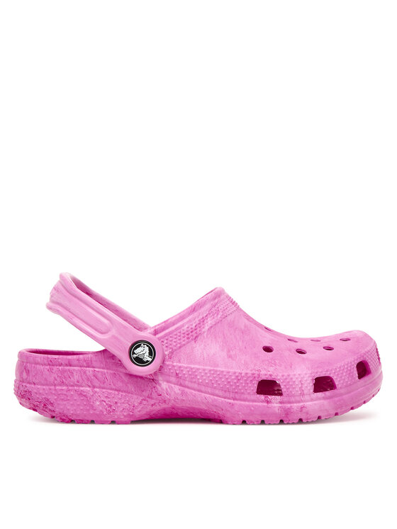 

Шлепанцы Kids' Classic Watercolor Marbled Clog 211602 Crocs, розовый