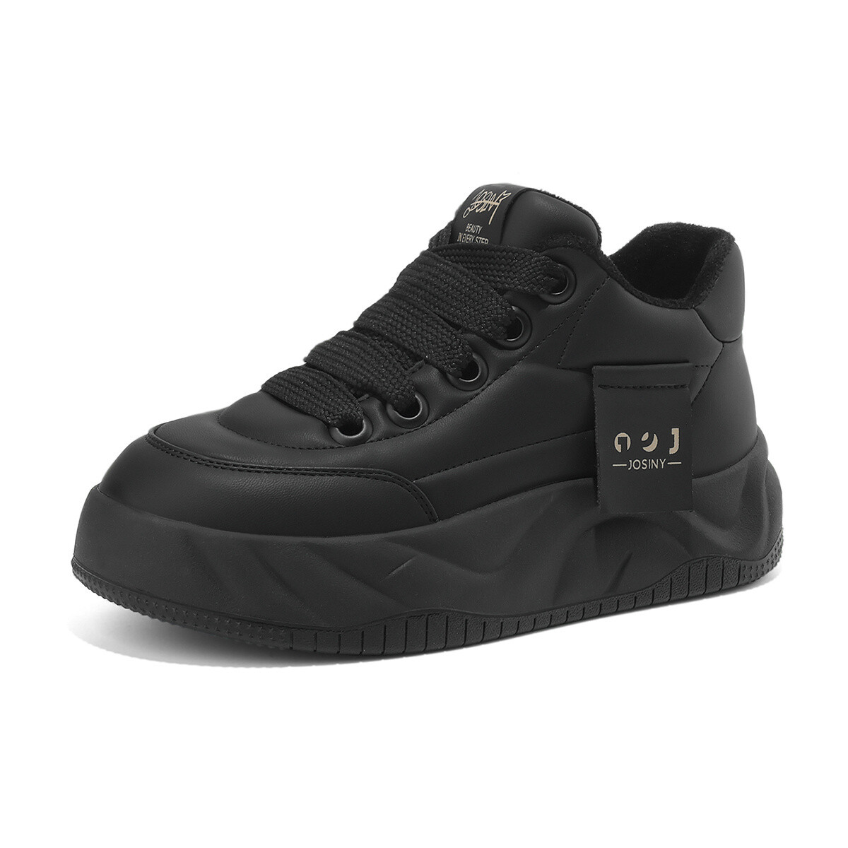 

Кеды JOSINY Skateboard Shoes Women's Low-Top, черный