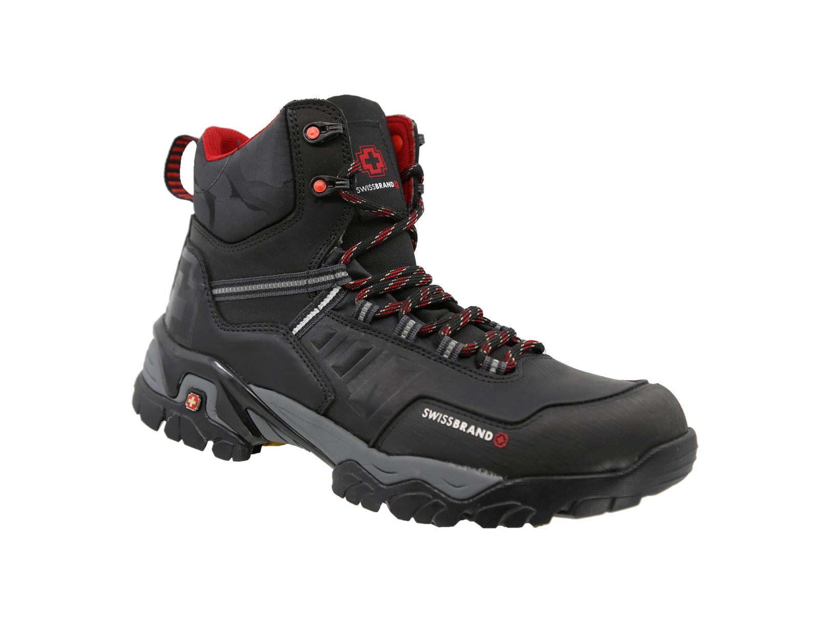 

Мужские городские ботинки Swissbrand Alpes, черный