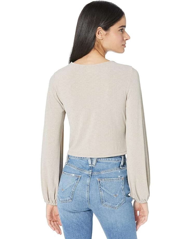 

Топ line and dot Libra Knit Top, естественный
