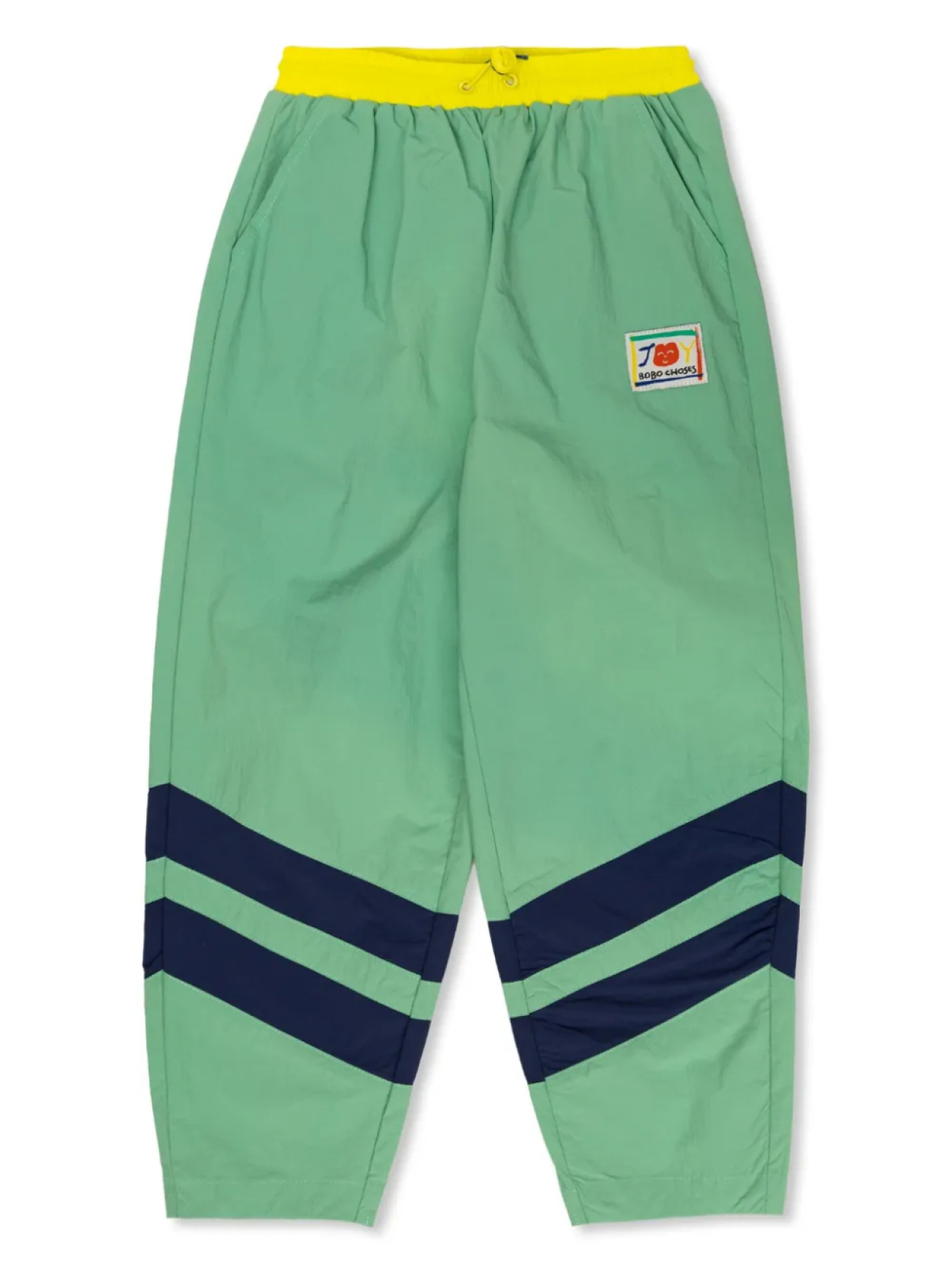 

Спортивные брюки Bobo Choses Smiling Colorblock, зеленый