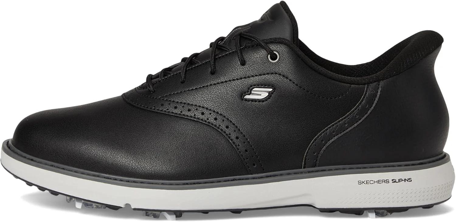 Мужские гольф-кроссовки Skechers Prestige с анатомической стелькой, черный — фото 4
