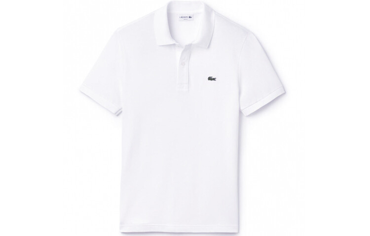 

Рубашка поло мужская белая Lacoste, белый