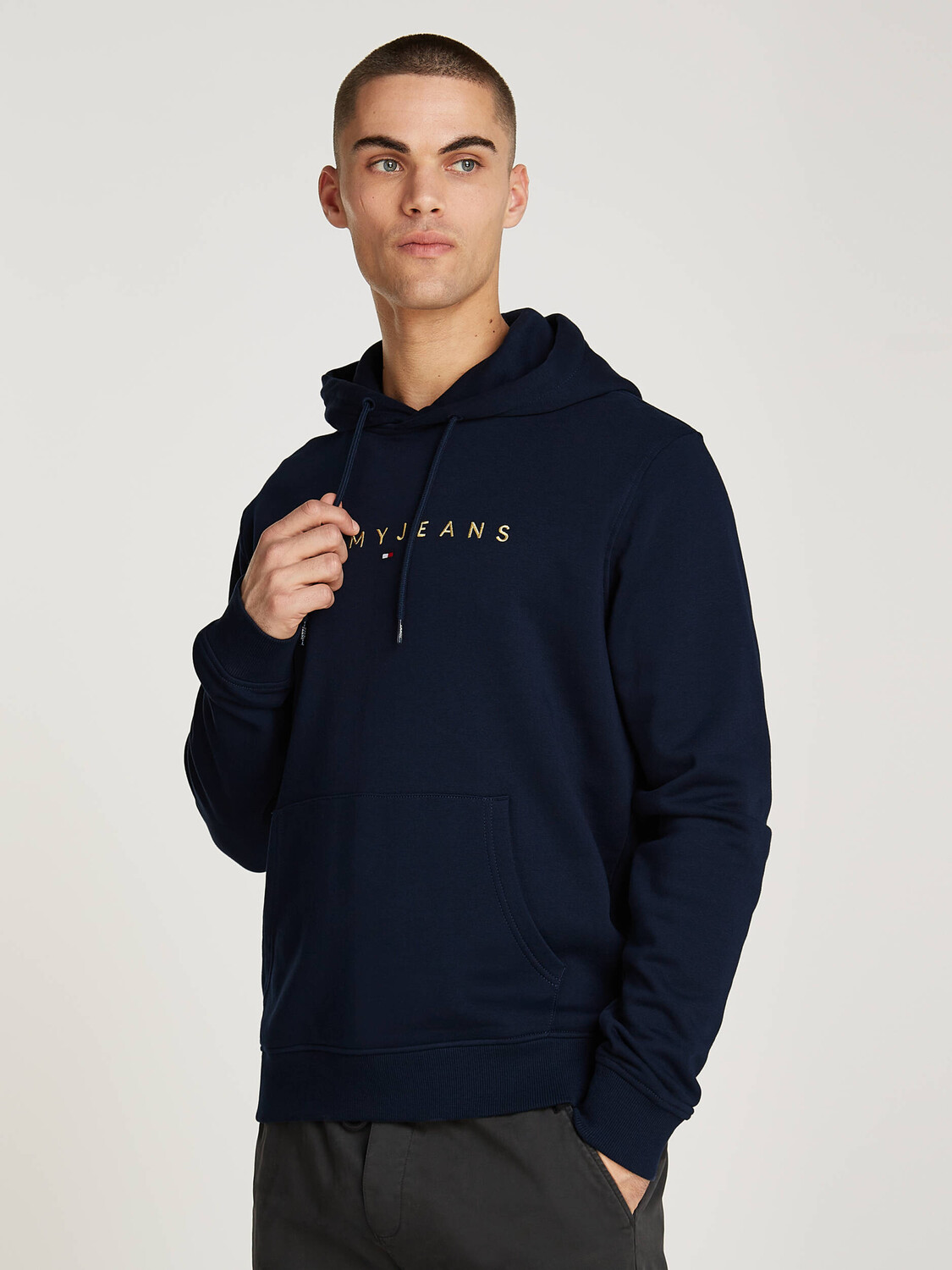 

Толстовка Tommy Jeans Regular Fit, темно-синий