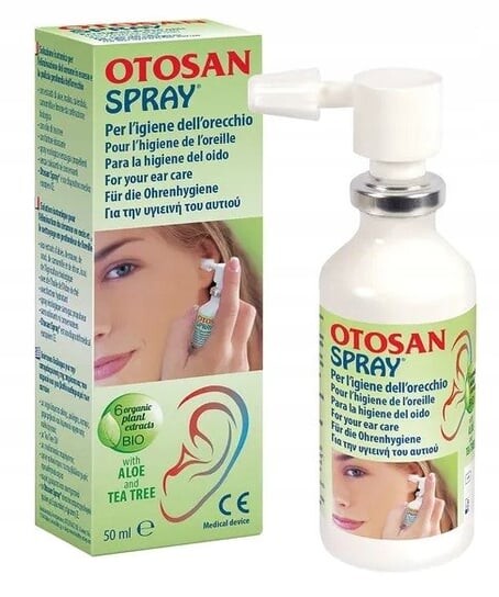 

Otosan, Спрей для чистки ушей, 50 мл Salveo