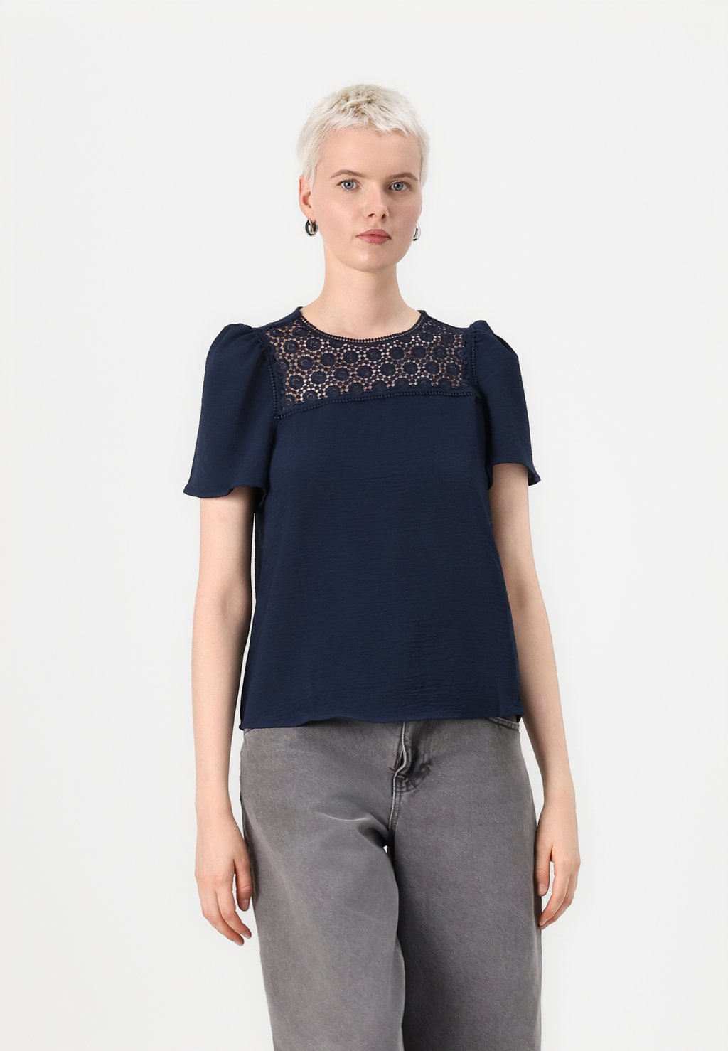 

Топ VMALVA Vero Moda, темно-синий