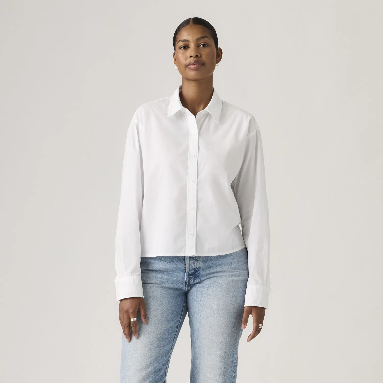 Укороченная рубашка Харли Levi's, White
