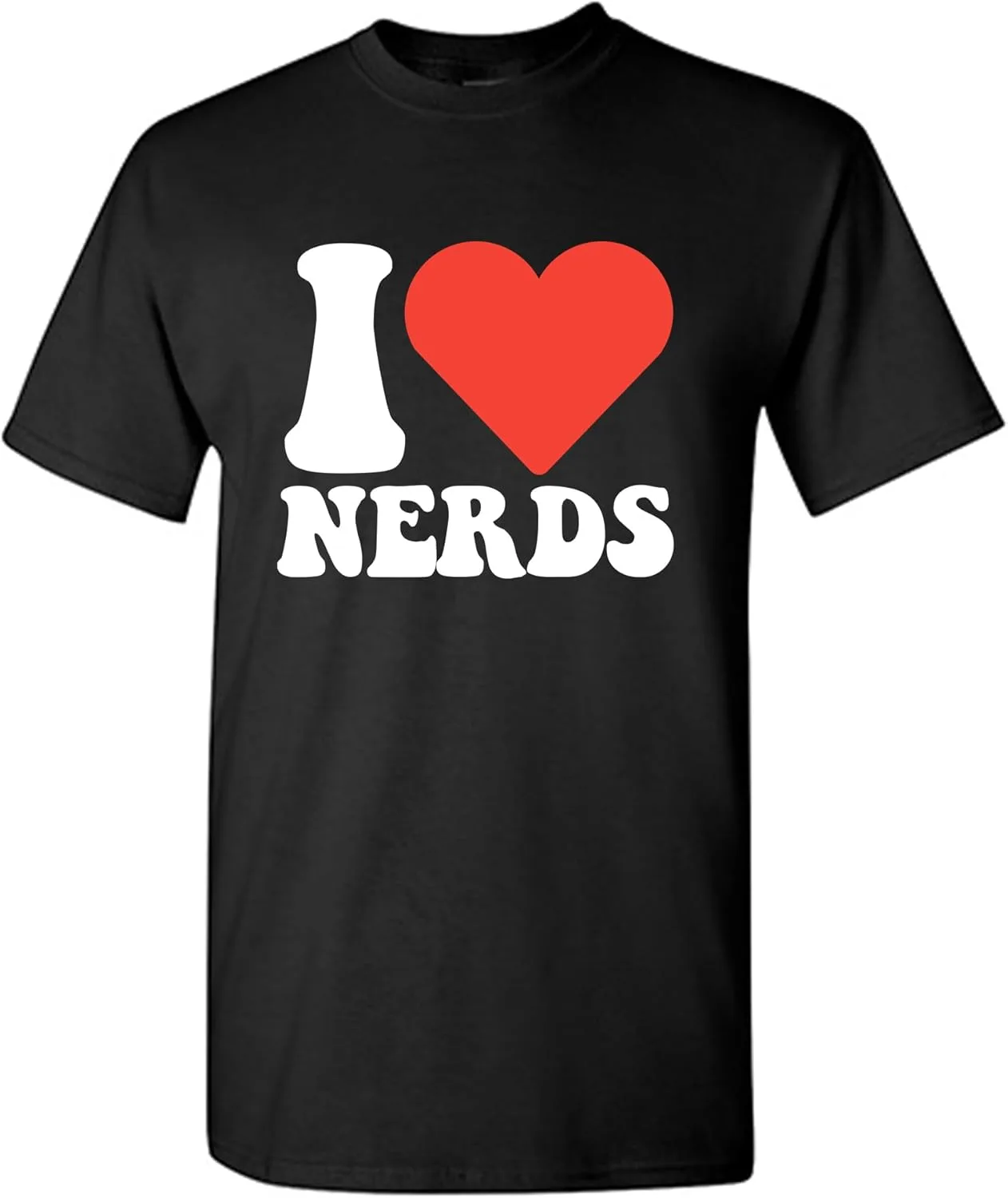 

Футболка I Love Nerds с принтом в виде сердца Feelin Good Tees