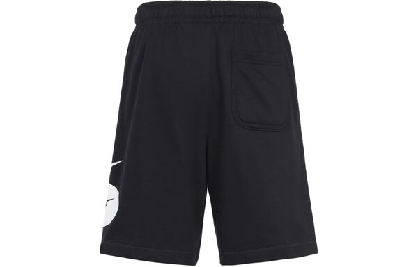Шорты sportswear contrasting colors logo loose lacing casual shorts black Nike, мультиколор — фото 3