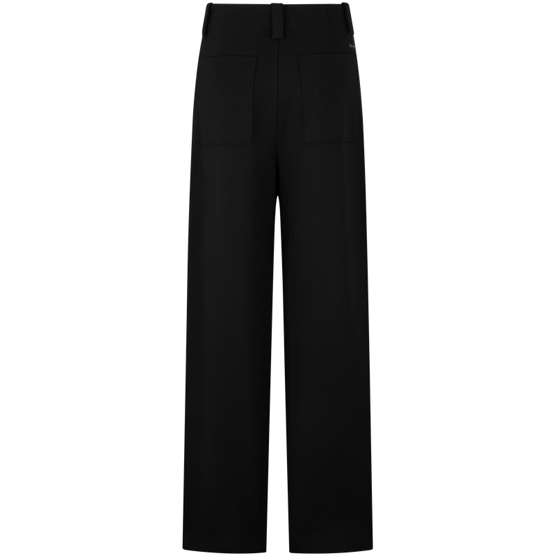 Calvin Klein SS25 повседневные брюки Women's Space Black — фото 4